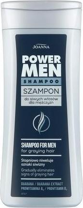 Joanna Power Hair Shampoo For Men For Graying Hair (200 ml, Liquid shampoo)