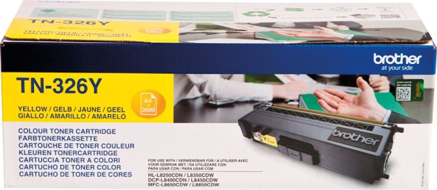 Actual product image Brother Tn-326y (Y)