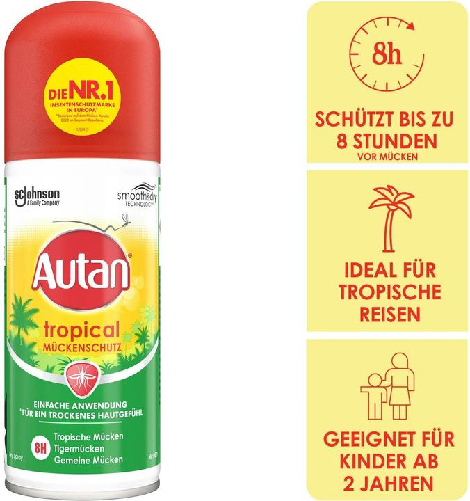 Immagine prodotto Autan Tropical Dry Spray (100 ml)