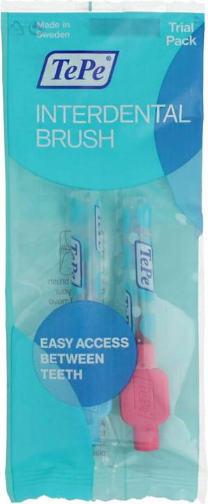Produktbild TePe Interdental Brushes Normal 0.4 Mm + 0.6 Mm 2 Pcs (2 x, 1 mm)
