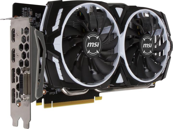 Actual product image MSI GeForce GTX 1060 ARMOR OCV1 (6 GB)