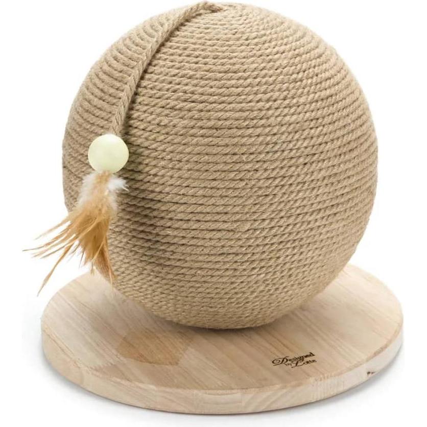 Designed by Lotte Balty (27 cm, Braun), Katzenbaum