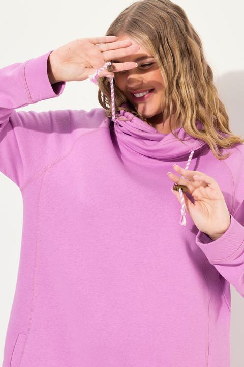Produktbild Ulla Popken Sweatkleid, Stehkragen, Langarm, Taschen (50, 52)