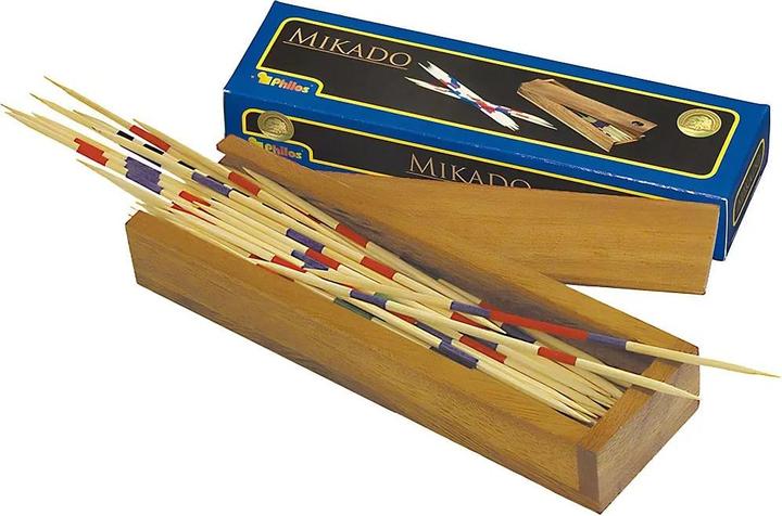 Produktbild Philos Mikado (Dänisch, Deutsch, Englisch, Französisch, Italienisch, Niederländisch, Polnisch, Russisch, Schwedisch, Spanisch, 1 - 4 Spieler)