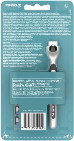 Actual product image Gillette Mach3