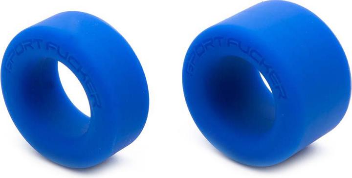 Sport Fucker Liquid Silicone Nutt Job Set - Blue