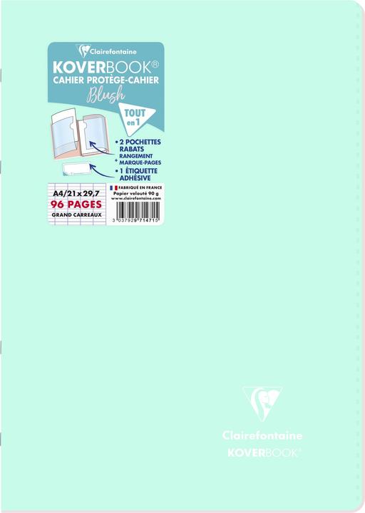 Image du produit Clairefontaine Koverbook Blush Heft (A4, Couverture souple)