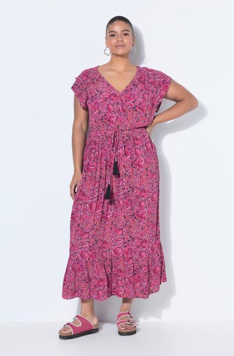 Produktbild Studio Untold Maxikleid, Bindeband, Paisleyprint (50)