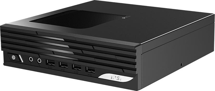 Actual product image MSI PC I3 8GB 512GB SSD FREEDOS MFF I3-13100 H610 65W BT WIFI 120W (Intel Core i3-13100, 8 GB, 512 GB, UHD Graphics 730)