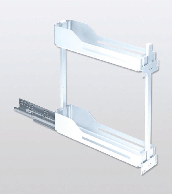 Actual product image Peka Metall Base cabinet front full extension Snello Libell