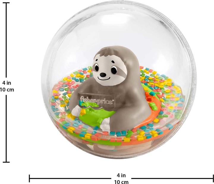 Produktbild Fisher-Price Krabbelball Faultier (Italienisch, Englisch, Deutsch, Französisch)