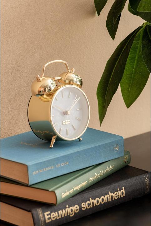 Produktbild Karlsson Klassischer Wecker Pearl Glow Gold