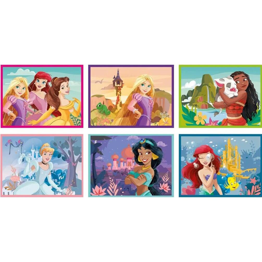 Thumbnail - Clementoni Princess Würfel Puzzle Teilen (12 Teile)