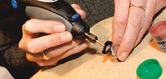 Actual product image Dremel Bristle brush Ø 19.0 mm (2 pieces)