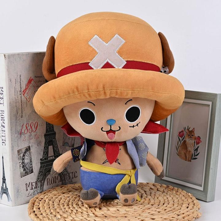 Actual product image Sakami One Piece plush figure Chopper x Ruffy New World Ver. 20 cm (15 cm)