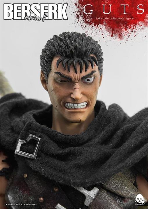 Actual product image ThreeZero Berserk figurine 1/6 Guts (Black Swordsman) 32 cm