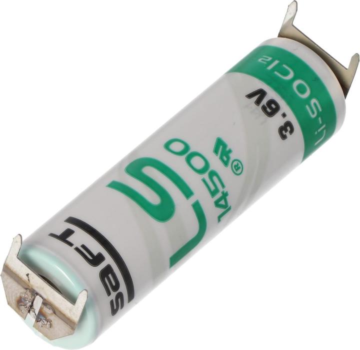 Immagine prodotto Saft Batteria LS14500 AA con connessione di stampa, 2 stampe - / 2 stampe + (2 pz., AA, 2600 mAh)