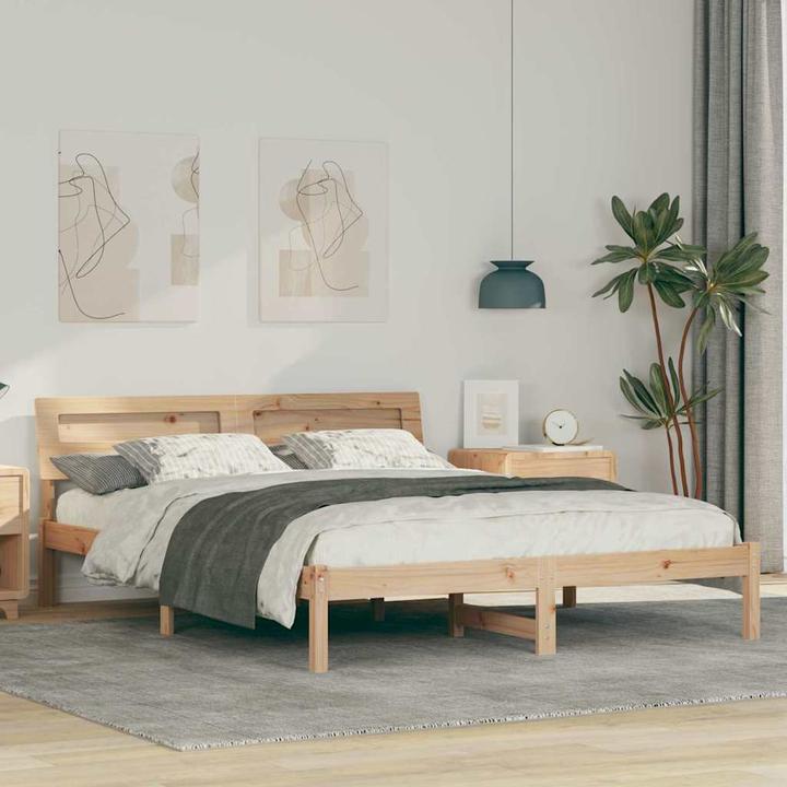 Image du produit vidaXL Plattformbettgestell (160 x 200 cm)