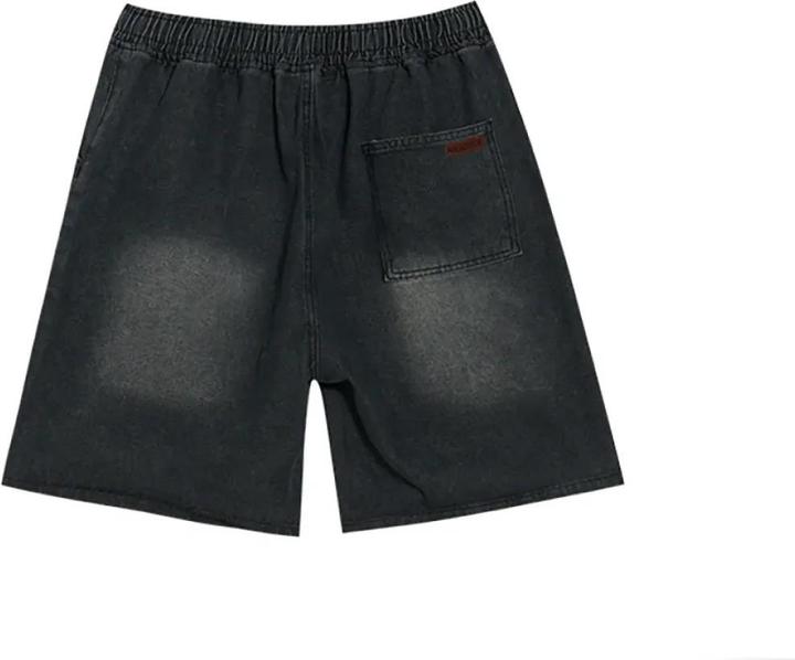 Produktbild Rigorer Ausgewaschene Jeansshorts (S)
