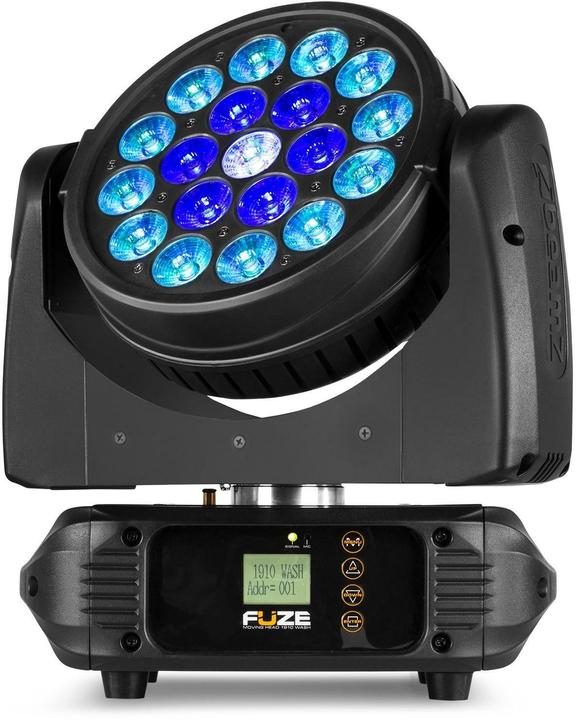 Actual product image BeamZ Moving Head Fuze1910
