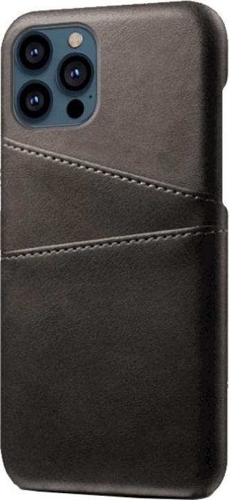 Produktbild Screenguard Apple iPhone 13 Pro CardCaddy Leder Backcase mit Kartenfächern (Apple iPhone 13 Pro)