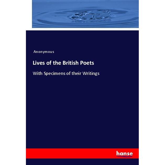 Lives of the British Poets, Fachbücher von Anonym