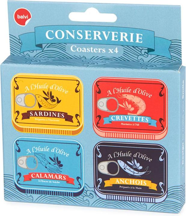 Produktbild Balvi Glas-Untersetzer CONSERVERIE (40x, Glasuntersetzer)
