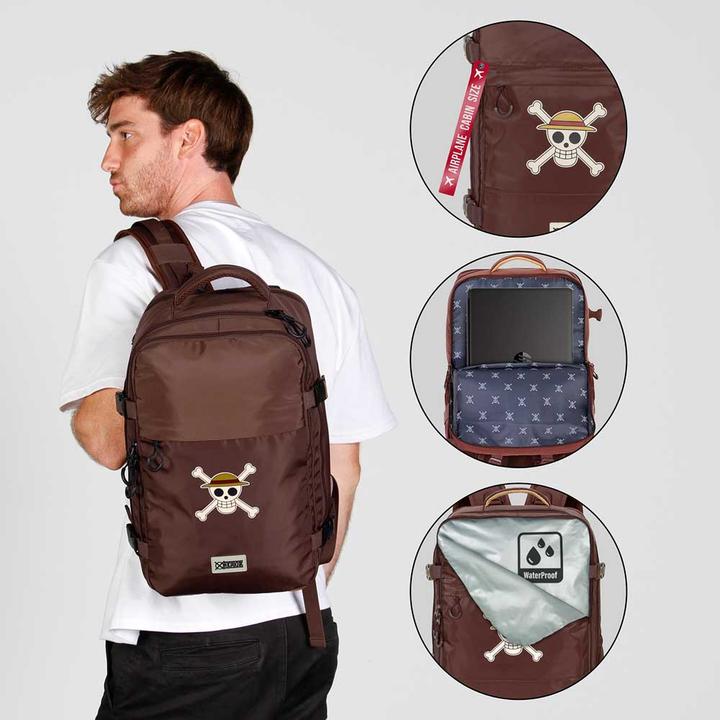 Actual product image Karactermania Mercury Backpack Underseat Cabin Bag 40x20x25cm Skull (20 l)