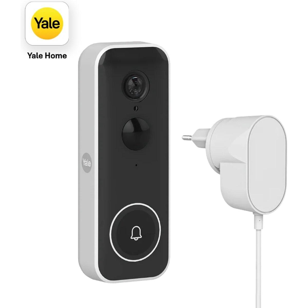 Yale, Campanello + Citofono, Video deurbel met Camera - AC-stroomadapter