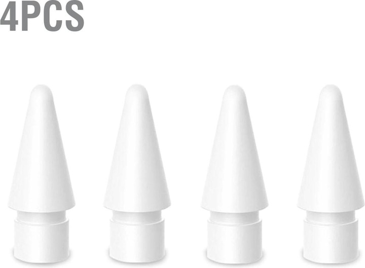 Actual product image 4smarts Replacement tips for Apple Pencil (1st gen./2nd gen.) 4 pcs. set