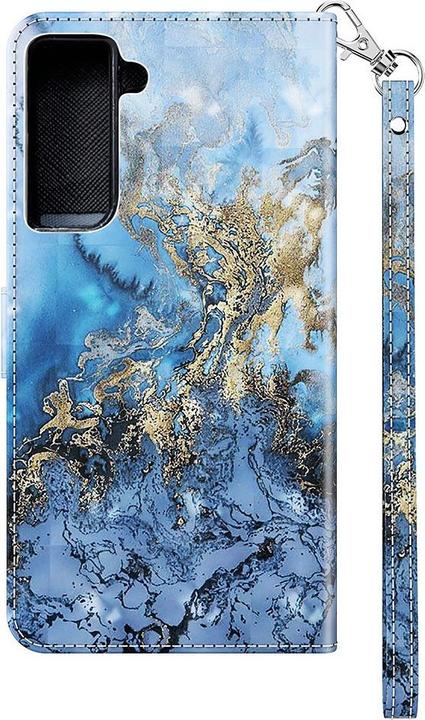 Image du produit Cover-Discount Galaxy S21 FE - Étui effet paillettes Marble (Samsung Galaxy S21 FE)