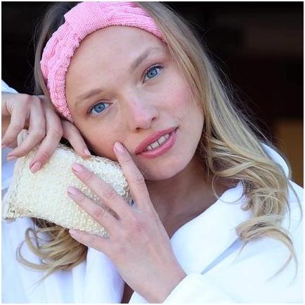 Produktbild AfterSpa Exfoliating Scrubber - Peeling Sponge -