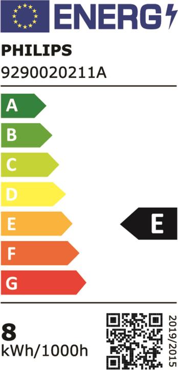 Energy Label Philips MAS LEDtube (G13, 8 W, 1000 lm, 1 x, E)