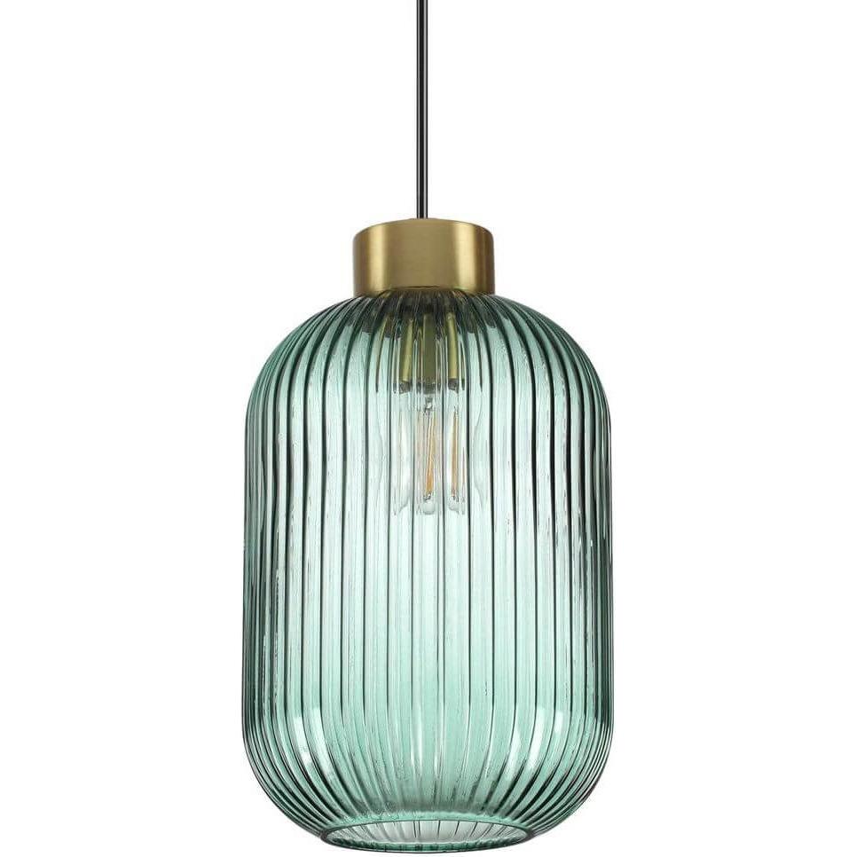 Ideal lux, Pendelleuchte, MINT Pendelleuchte E27 ⌀200mm dimmbar Grün 237497 (E27)