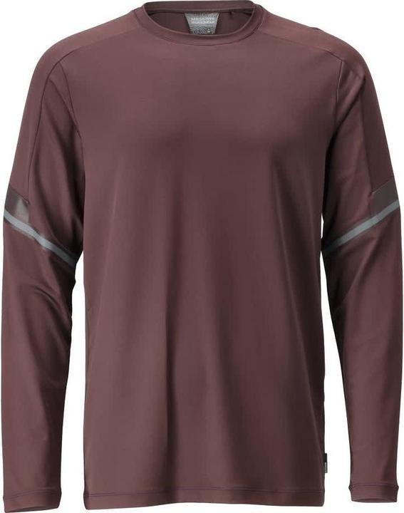 Mascot T-shirt long sleeve bordeaux, size M (M)