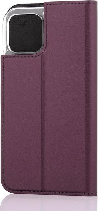 Actual product image Wave BookCase suojakotelo, iPhone 12 / 12 Pro, Smoky Sangria (Apple iPhone 12, Apple iPhone 12 Pro)