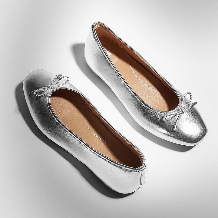 Actual product image Fitflop Weiche Ballerina-Ballerinas mit Delicato-Schleife für Damen (37)