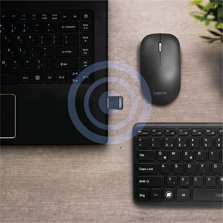 Immagine prodotto LogiLink Adattatore Bluetooth 5.0, USB-A (Trasmettitore e ricevitore)