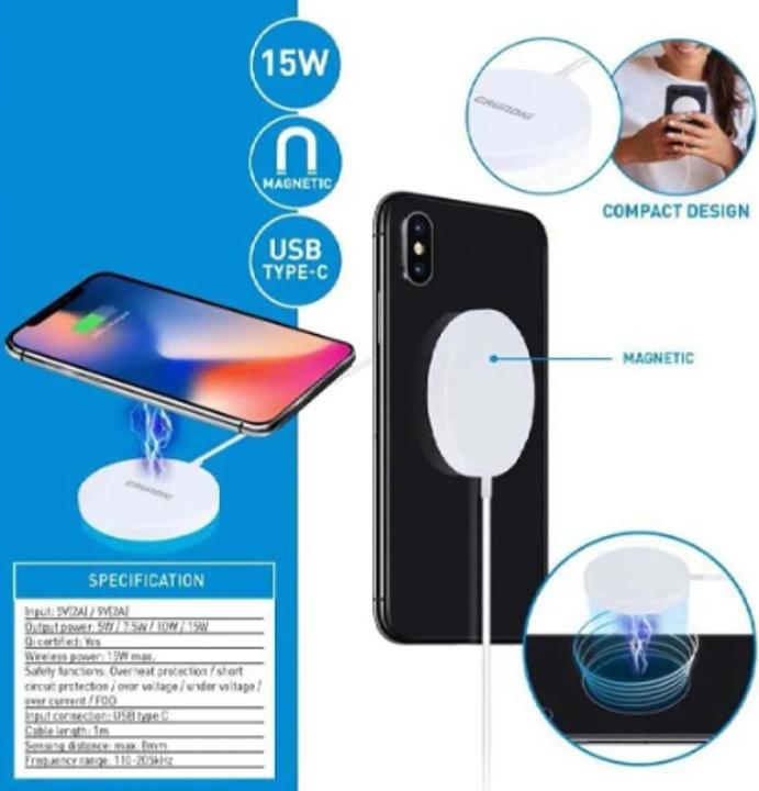 Produktbild Grundig Wireless charger magnetic 15W (15 W)