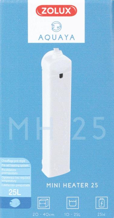 Immagine prodotto Zolux AQUAYA Mini Heater - riscaldatore aqua 10-25 l, colore bianco