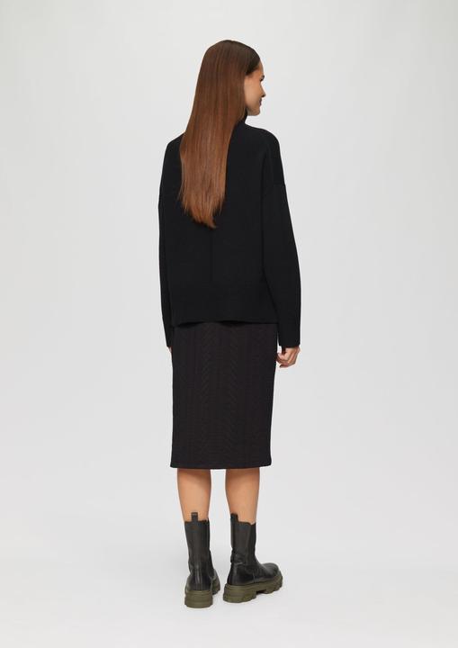 Produktbild s.Oliver Strickpullover Lockerer Rollkragenpullover aus Kaschmirmix (40)