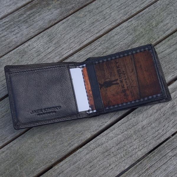 Actual product image Jack kinsky Hamburg billfold horizontal