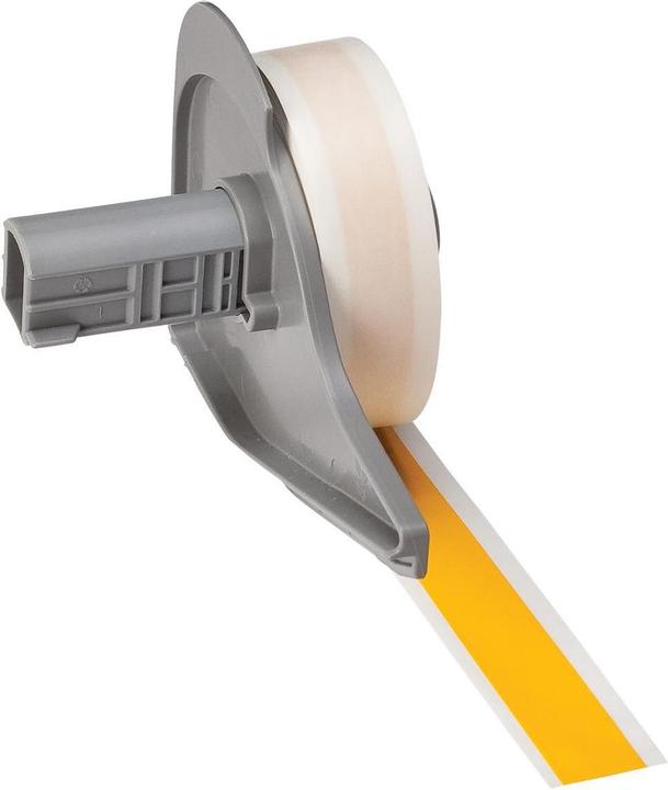 Image du produit Brady M7C-500-595-YL, Ruban vinyle, jaune, brillant, 12.70 mm x 15.24 m, permanent, continu (1.27 cm)