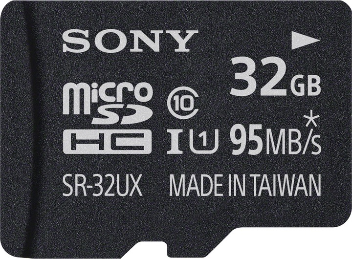 Productafbeelding Sony microSDHC-kaart 32 GB,, UHS-I U1 (32 GB, microSDHC, U1, UHS-I)