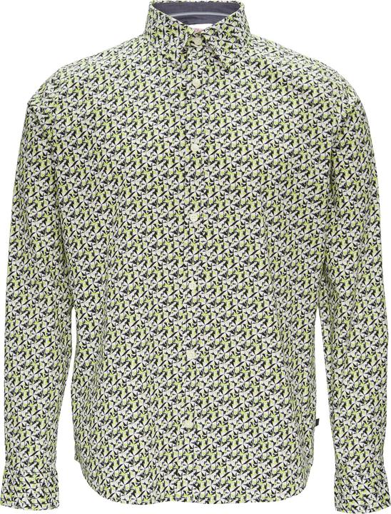 Produktbild S.Oliver Hemd Slim Fit: Popeline-Hemd mit All-over-Print (XXL)