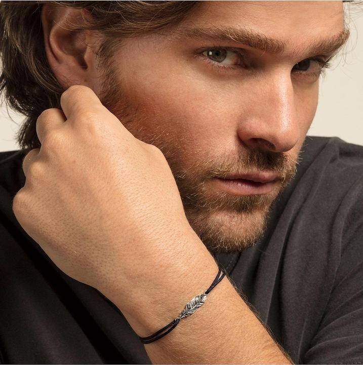Immagine prodotto Thomas Sabo Piccola piuma segreta (20 cm, Argento 925, Perlon/Nylon)