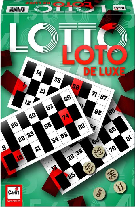 Ravensburger Numeri Lotto de Luxe (Francese, Italiano, Tedesco, 2 - 6 Giocatori)