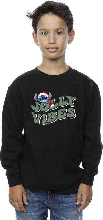 Image du produit Disney - Sweat LILO & STITCH JOLLY CHILLING VIBES - Garçon (128)
