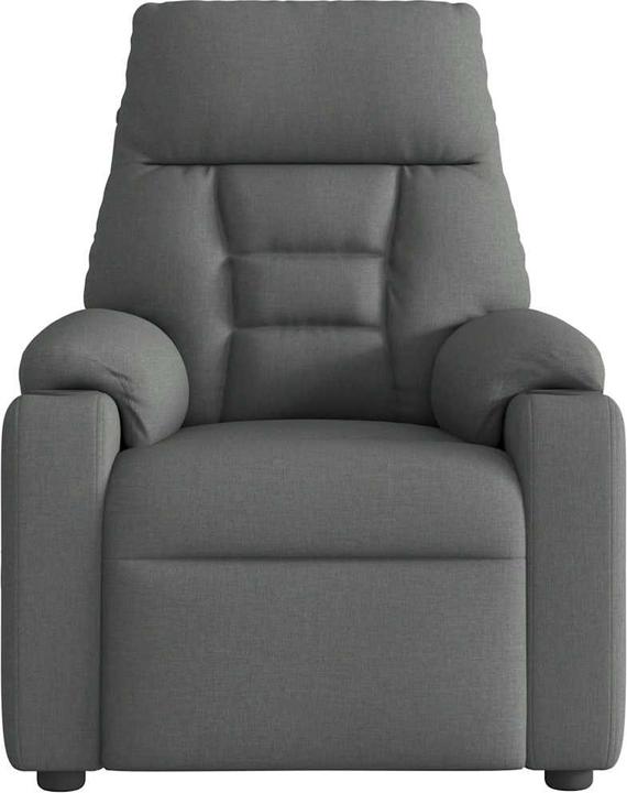 Image du produit VidaXL Fauteuil de massage électrique Tissu gris foncé