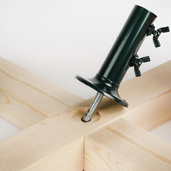 Actual product image Hermex Weihnachtsbaum 180cm mit LED Kunsttanne Christbaum Tannenbaum Tanne (180 cm)